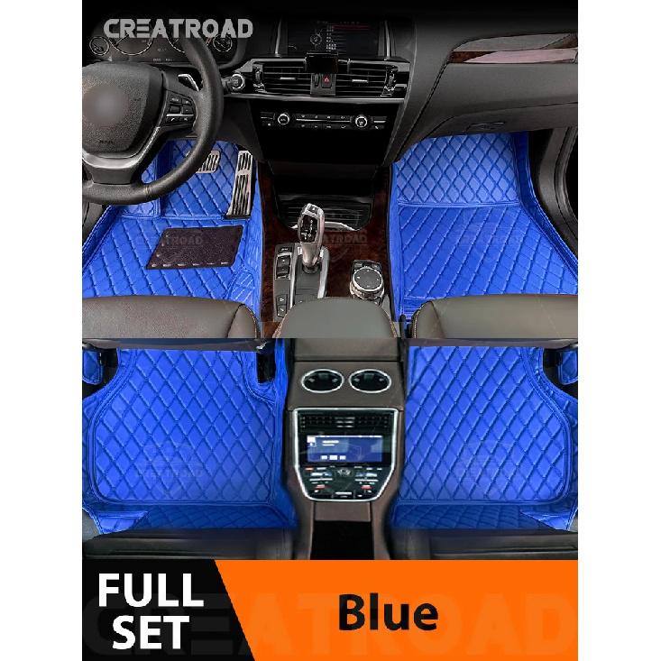 

Автомобильные коврики для BMW M4 Coupe -2024 Автомобильные коврики для ног Покрытие автомобильного ковра Аксессуары для интерьера 4PCS-Blue
