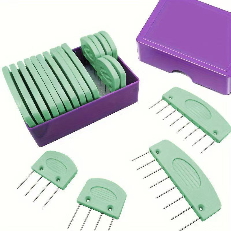 Knitting Tools: Sweater Scarf Shaping Pin & Safety Needle Set
