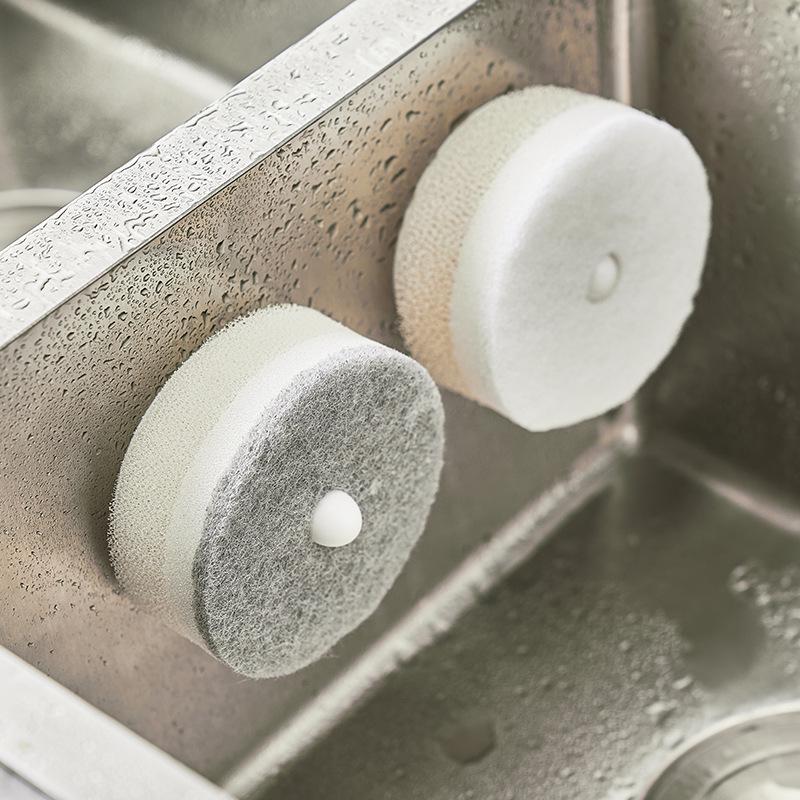 Japonská mycí houbička s přísavkou - Kuchyňský drátěnka, Magická guma, Dekontaminační hadřík