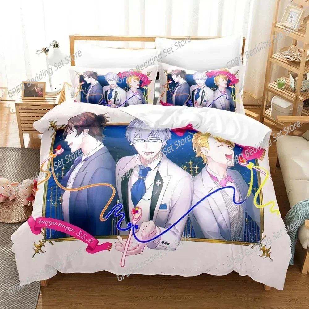 Luxury New 3D Print Anime Idolmaster SideM Bedding Set Duvet Cover Bed Set Quilt Cover Pillowcase Comforter king Queen