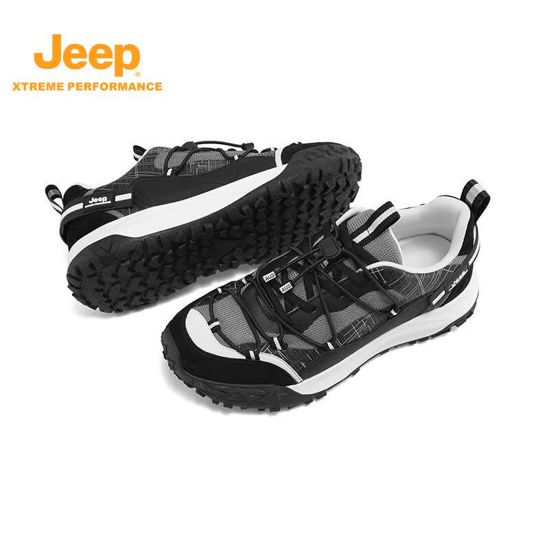 Jeep Men's Breathable Low-Top Hiking Shoes