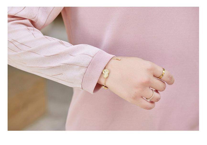 Stylish Autumn Long-Sleeve Base Layer Top for Middle-Aged Women