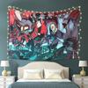 Loona Collage Helluva Boss Anime Tapestry Wall Hanging Aesthetic Home Decoration Tapestries for Dorm Room