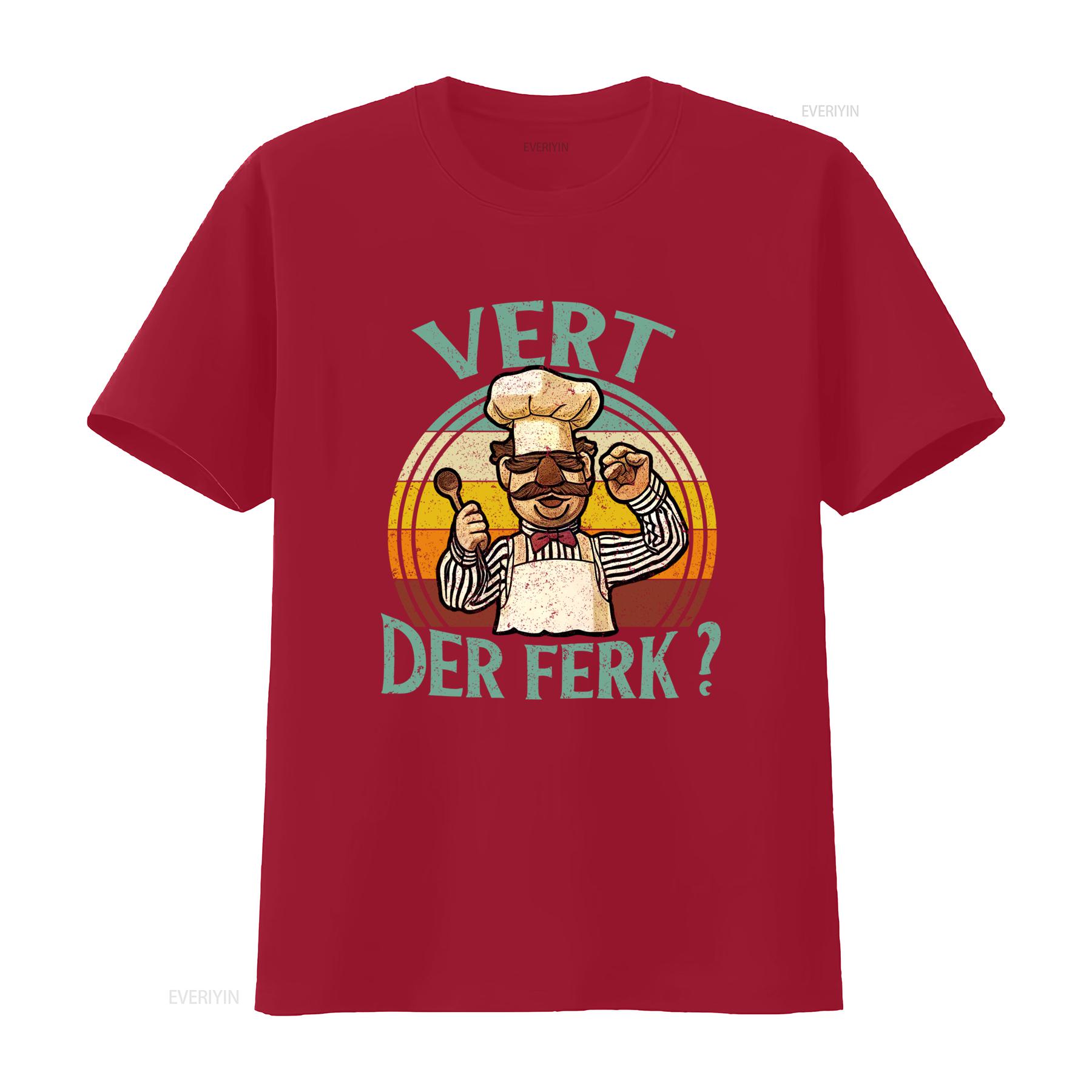 

Swedish Chef Retro Design T Shirt for Men S 5XL Fast Shipping vintage Washed Comfortable Versatile Stretched S