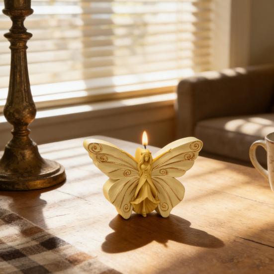 Silicone Baking Mold 3D Embossed Fondant Candy Mold Flexible Butterfly Mold for Cake Decorations Chocolates Cupcake Toppers Soap Crafts