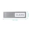 Double-Sided Magnetic Dishwasher Sign: Clean/Dirty Reminder