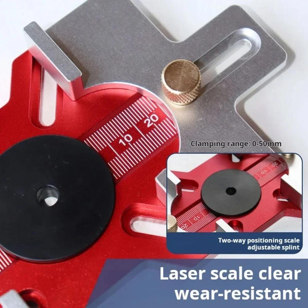 Creative Woodworking 2-in-1 Grooving Tool Precise Hole Opening Auxiliary Tool