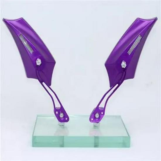 Electric Bicycle & Motorcycle Universal 8mm Right-hand Thread Aluminum Rearview Mirror