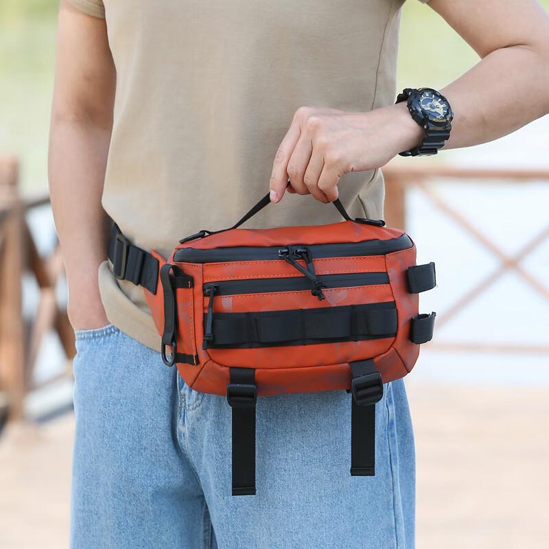 Hufeng Multi-functional Men's Fishing & Riding Waist Bag