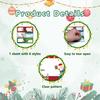 10 Sheets Christmas Stickers, 60 Stickers Christmas Labels with Names for Gifts - Self-Adhesive Holiday Tags Holiday Decorations