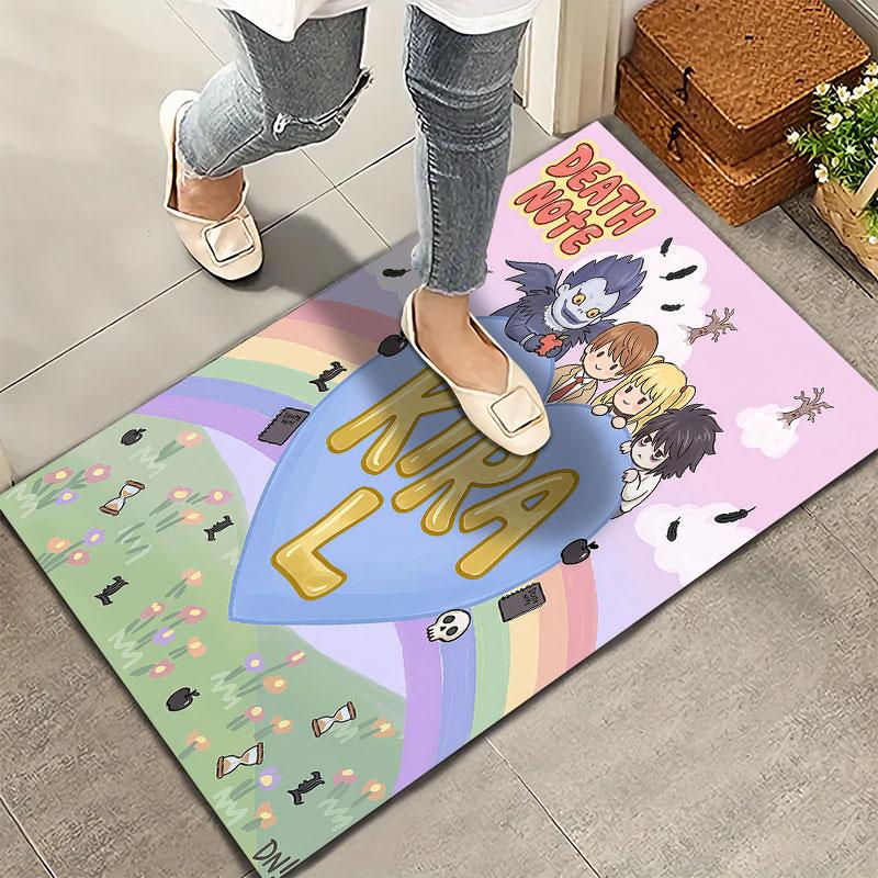 Death Note Carpet Rug For Living Room Bedroom Home Sofa Decoration Kids Play Nonslip Floor Mat