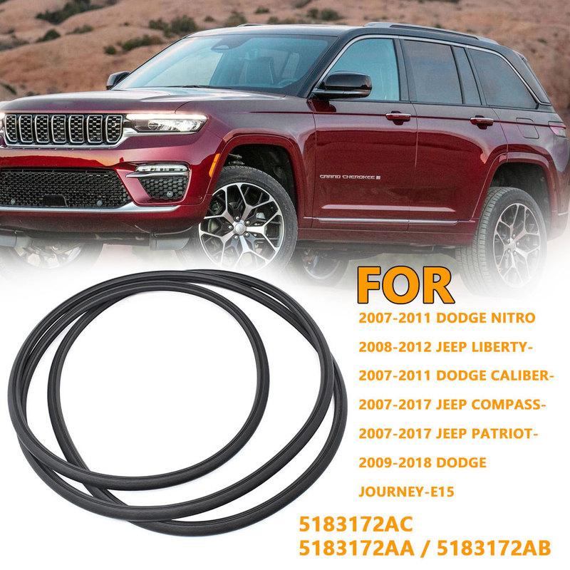 Guarnizione Vetro Tetto Apribile per Dodge Nitro Caliber Journey per Jeep Liberty Compass Patriot Guarnizione Vetro Tetto Apribile Striscia Paraspiffe