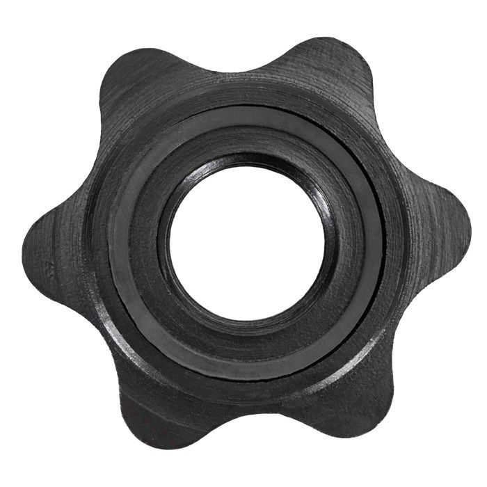 Barre olympique droite - SPRINGOS - 180 cm - Acier de haute qualité - Pinces de 25 mm - Mixte