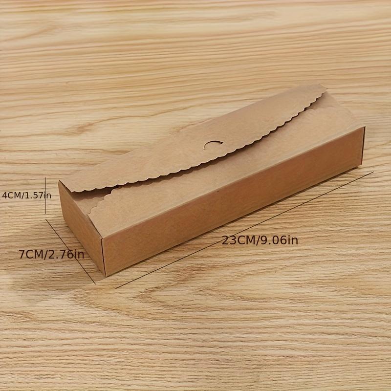 20pcs Kraft Paper Baking Box Baking Cookie Pastry Packaging Box Chocolate Packaging Box Gift Wrapping Party Supplies Wedding Gift Boxes
