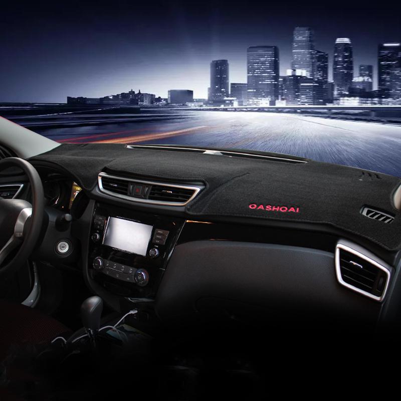 Car Dashboard Avoid Light Sun Shade Pad Cover Mat Carpets Anti-UV For  Qashqai J11 2014-2017 2018 2019 2020 Accessories