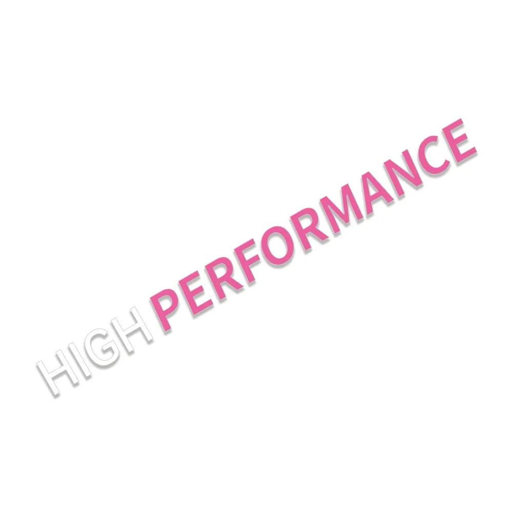 High Performance Slogan Banner Car Windowshield Sticker Self-adhesive PVC Auto Window Body Decoration Vinyl Decal Accessories