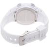 Arias Women's Solar Digital Dash Watch, Waterproof, Multi-Function, Urethane Strap, White, ADWW16032SOL16