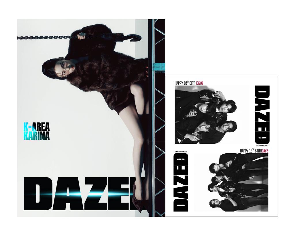 [Pre-order] Dazed&Confused – Karina (aespa) Cover 3 Versions & DAY6 [Oct Issue 2025]