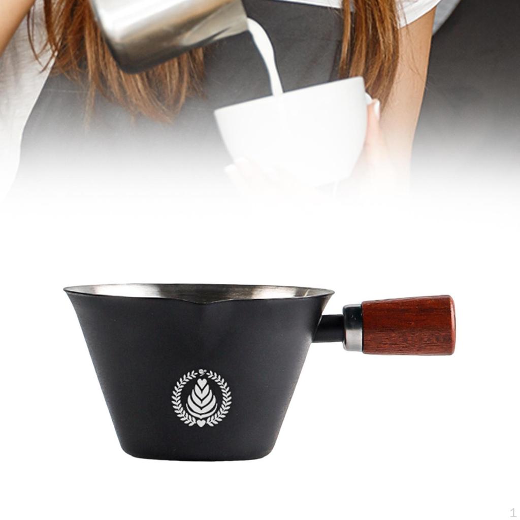 0.1 L Coffee Cup In Stainless Steel with Marking 7.7x4.7cm