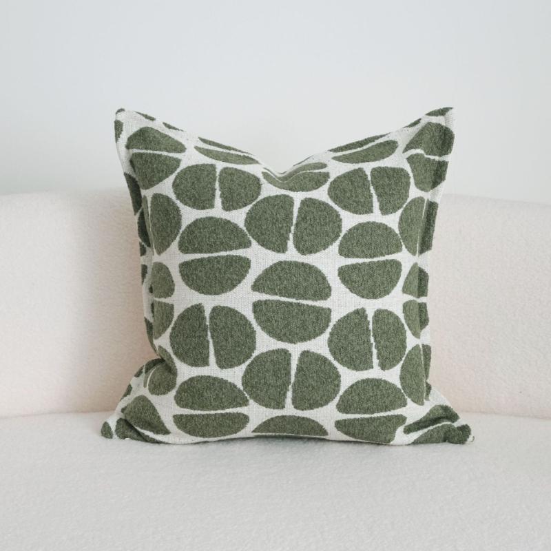 30X50/45X45CM Green Throw Pillow Cover Cut Velvet Waist Cushion Cover Decor Home Decorative Pillowcase 2026 New