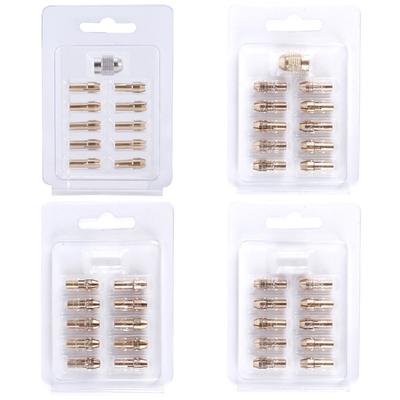 Brass Collets Chuck Strong Brass Collets Adapters Electric Grinding Chuck for Rotary Tool & Power Drills Under 4.8mm