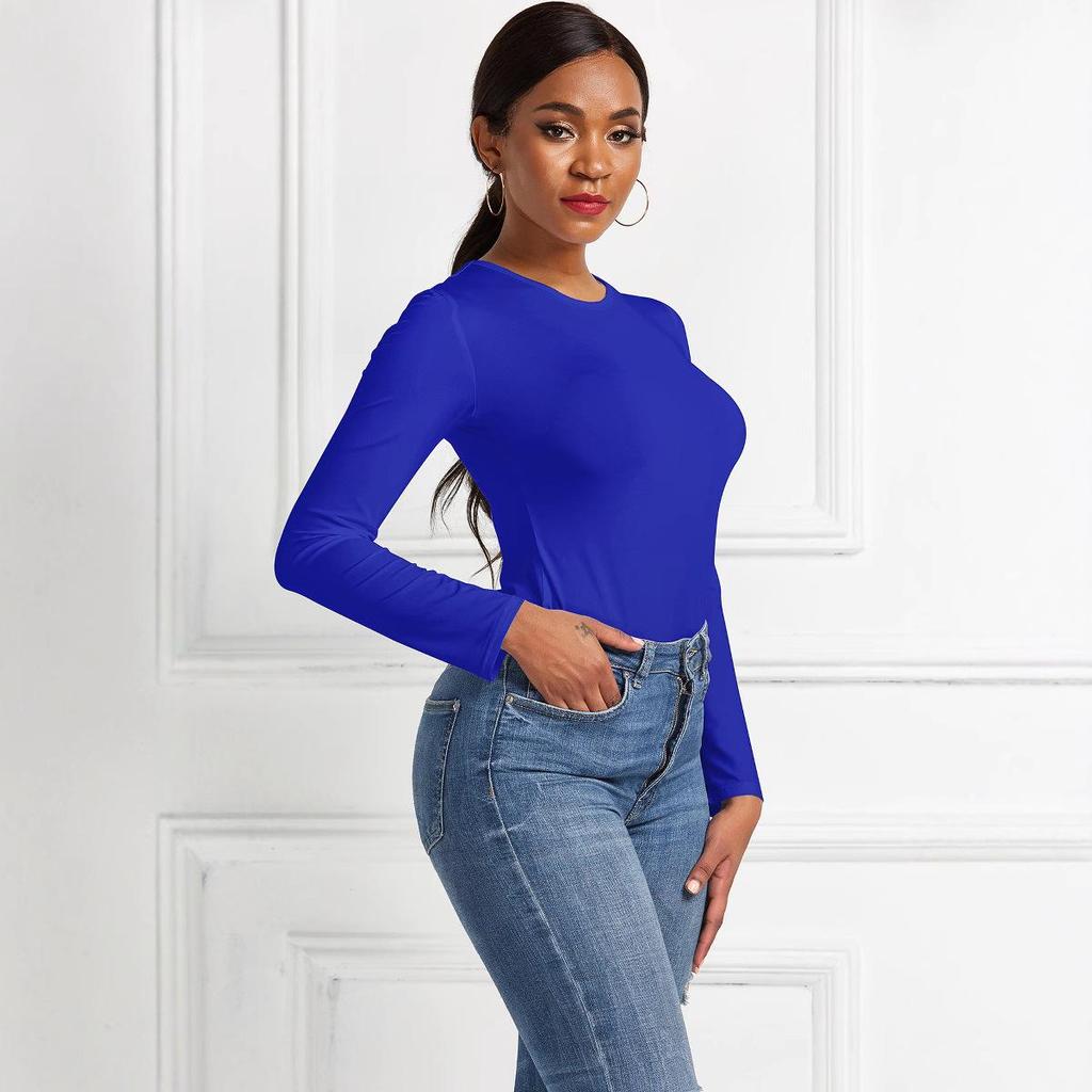 13-Color European Sexy Long Sleeve Jumpsuit Dress - Autumn Collection