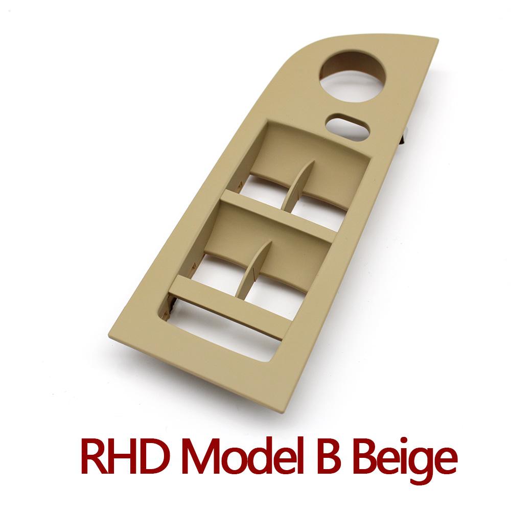 LHD RHD Car Window Lifting Switch Panel Outer Cover Replacement For BMW 3 Series E90 E91 316 318 320 325 328i