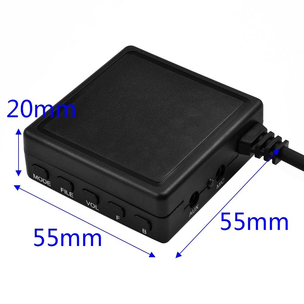 AUX Cable With Microphone USB Adapter Audio Support TF Card High quality