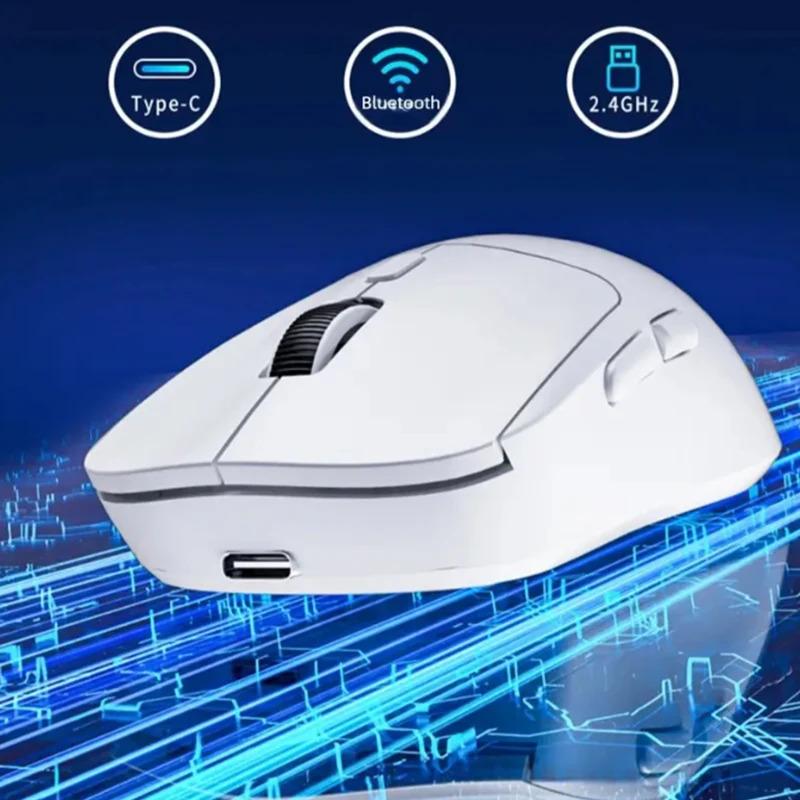 2026 2.4G Wireless Mouse 6 Buttons Professional Optical Wireless 6400 DPI Mouse Rechargeable Mouse Portable for Laptop PC Gamer