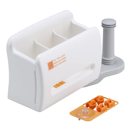 

Inomata Chemical Kitchen Paper Holder, W32.4 x D11.2 x H17.6cm, Turn Paper Holder