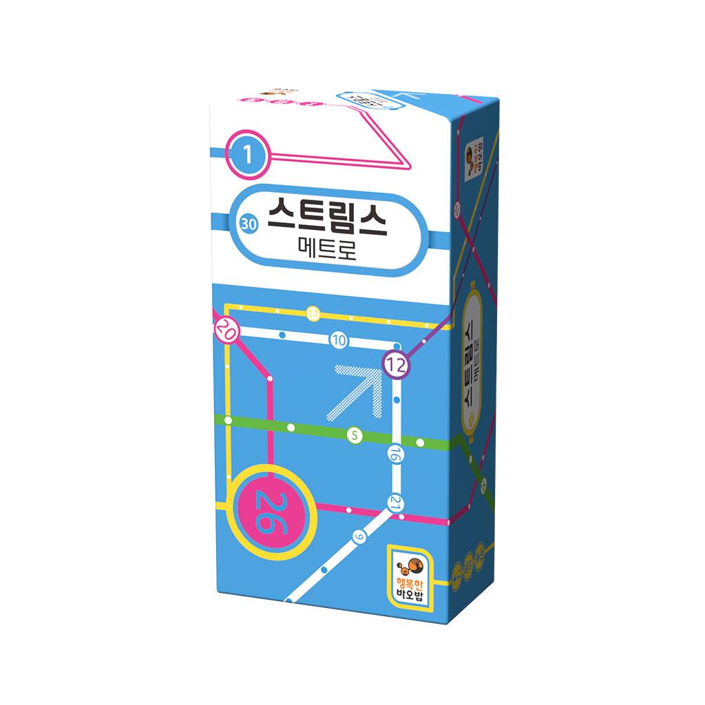 Happy Baobab Streams Metro Board Game: Bingo Brain Family Group Party