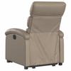 Recliner Chair with Rising Function Cappuccino Brown Faux Leather