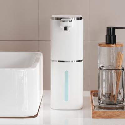 Automatic Soap Dispenser Touchless IPX5 Waterproof USB Rechargeable 4-Level Adjustable Volume 10-Second Continuous Flow Soap Dispenser