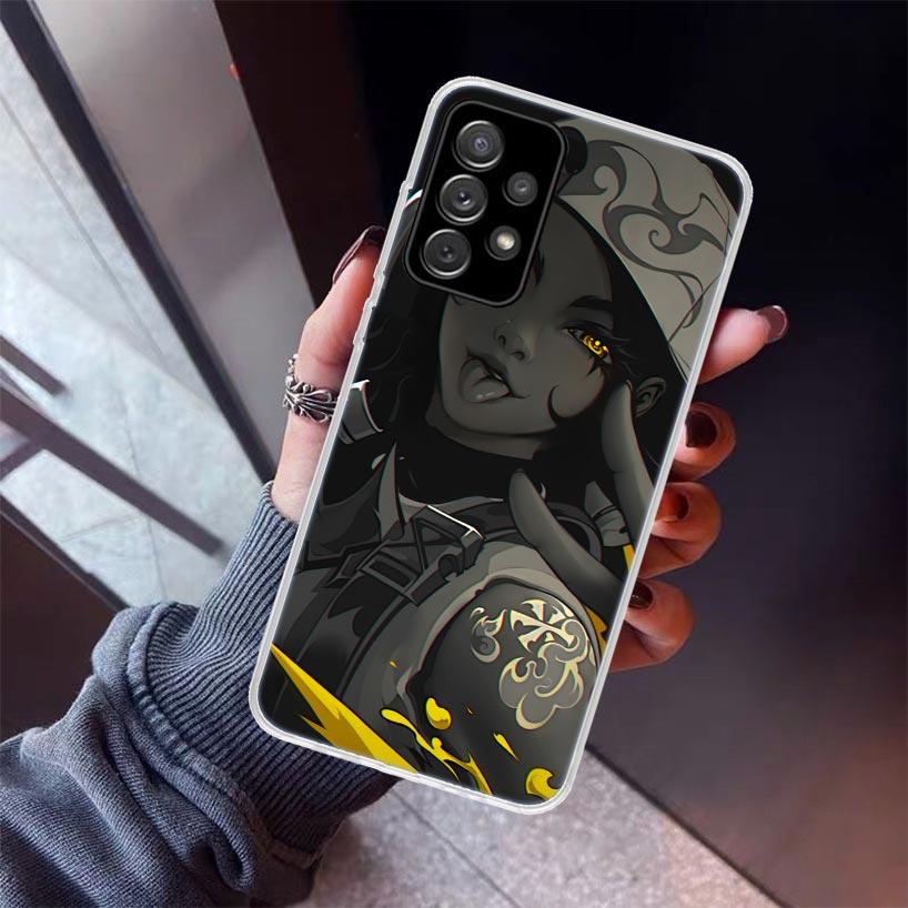 Cool Valorant Phone Case For Samsung Galaxy A17 A57 A37 A16 A26 A36 A56 A15 A25 A35 A55 A14 A13 A54 A53 A34 A24 A33 A23 Galaxy A