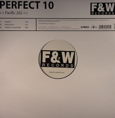 12inch Record PERFECT 10 - Pacific 202 FWRECV011 F&W Records 2006 Denmark Dance & Electronica Used