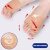 1Pair Big Toe Separator Bunion Corrector Hallux Valgus Correction Device Bone Thumb Orthopedic Forefoot Pad Foot Straightener