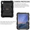 With Shoulder Strap Heavy Duty Case For iPad A16 2025 11th 10.9 2022 10th 10.2 2019 2020 2021 7-8-9th Gen. Rotation Stand Cover