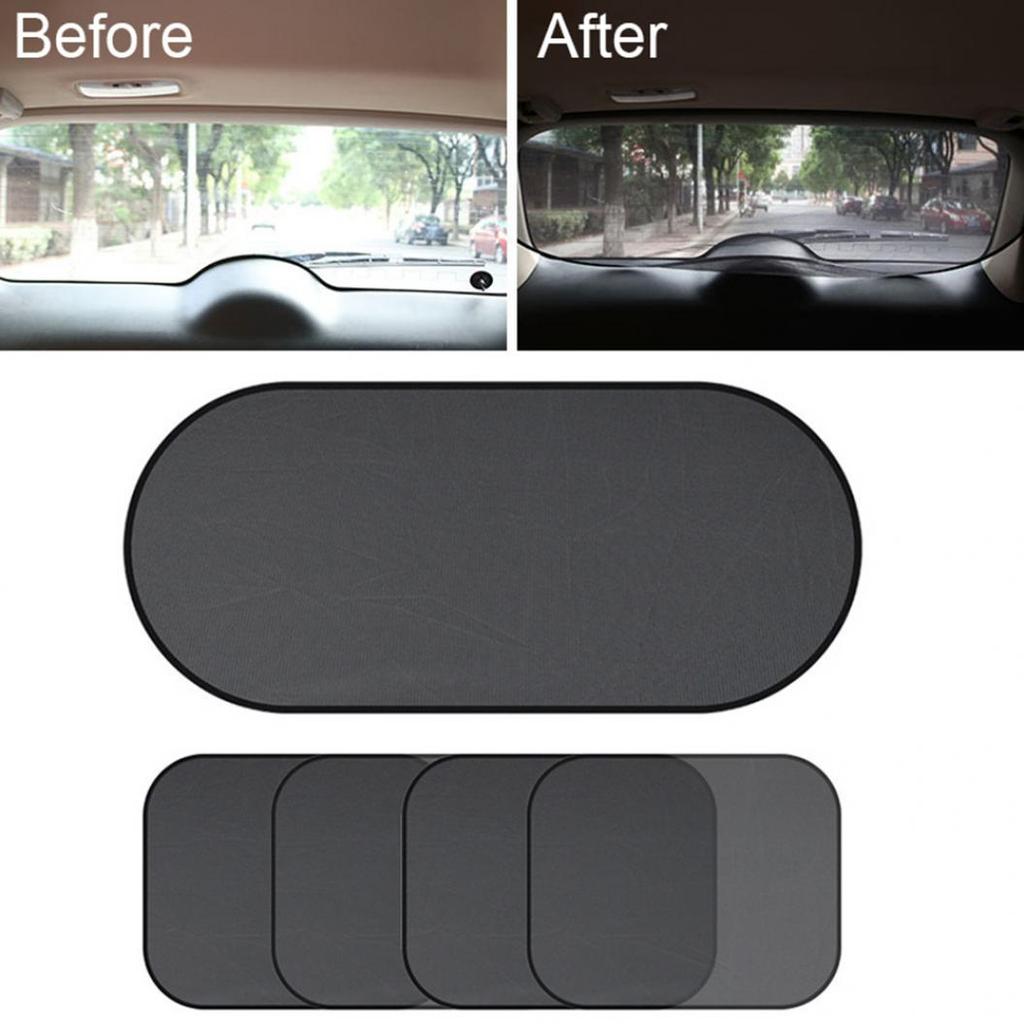 Car Side Rear Window Screen Sunshade Windshield UV Protection Mesh Cover Visor