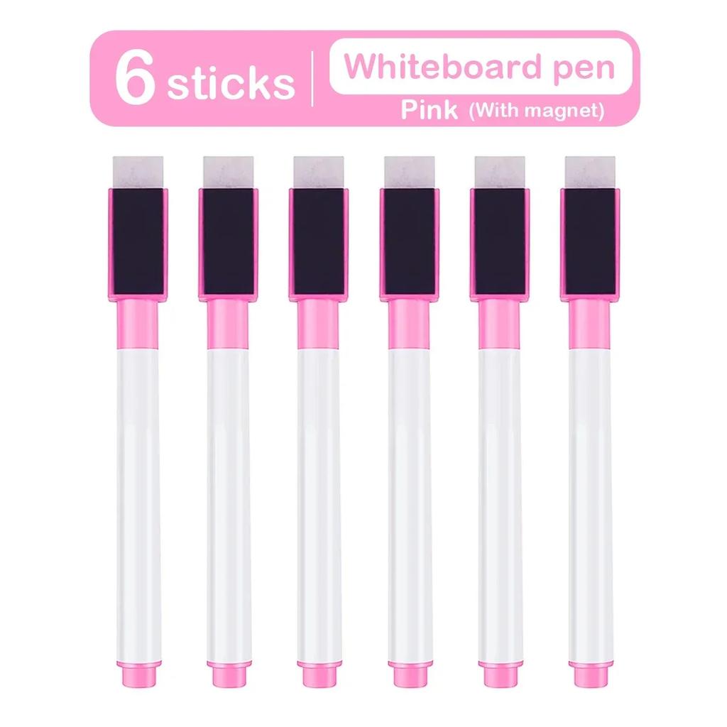Magnetic Erasable Whiteboard Pen Color Options Blackboard Note Numbering Stationery Office Teaching Supplies for Classroom Use