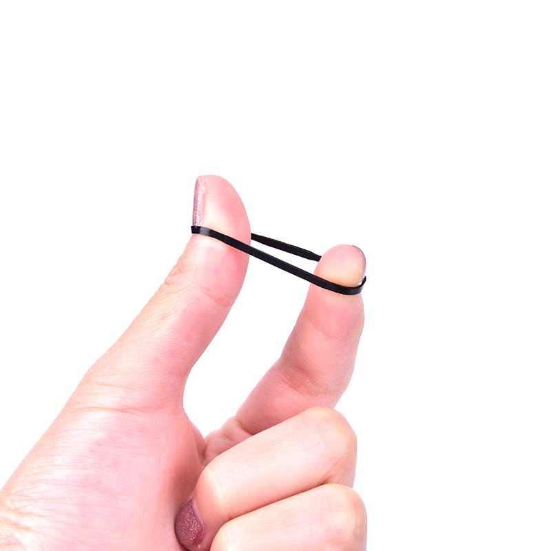 2500Pcs Kind Baby Haar Klar Gummibänder Elastische Zöpfe Zöpfe Haar Ring Seile