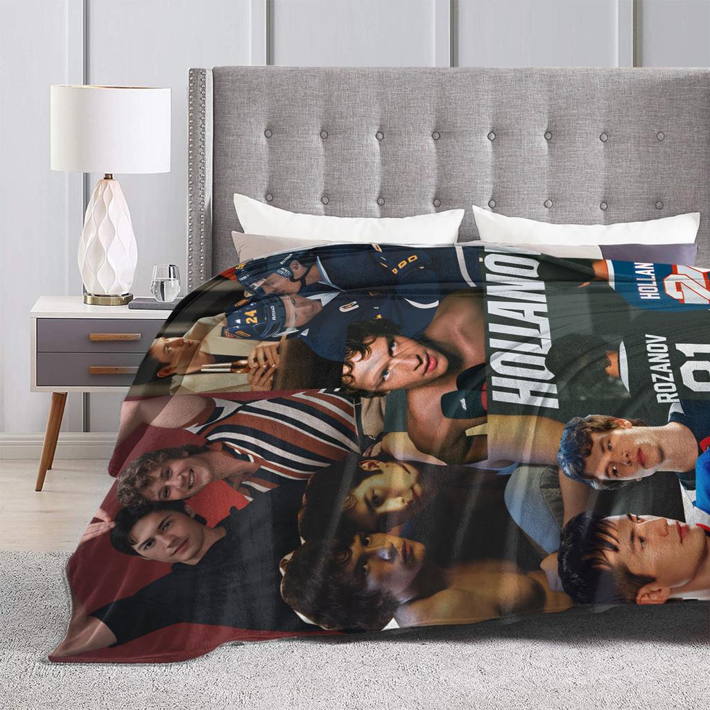Heated Rivalry Blanket Airplane Travel Flannel Throw Blanket For Couch Chair Warm Soft Quality Bedspread Gift Idea