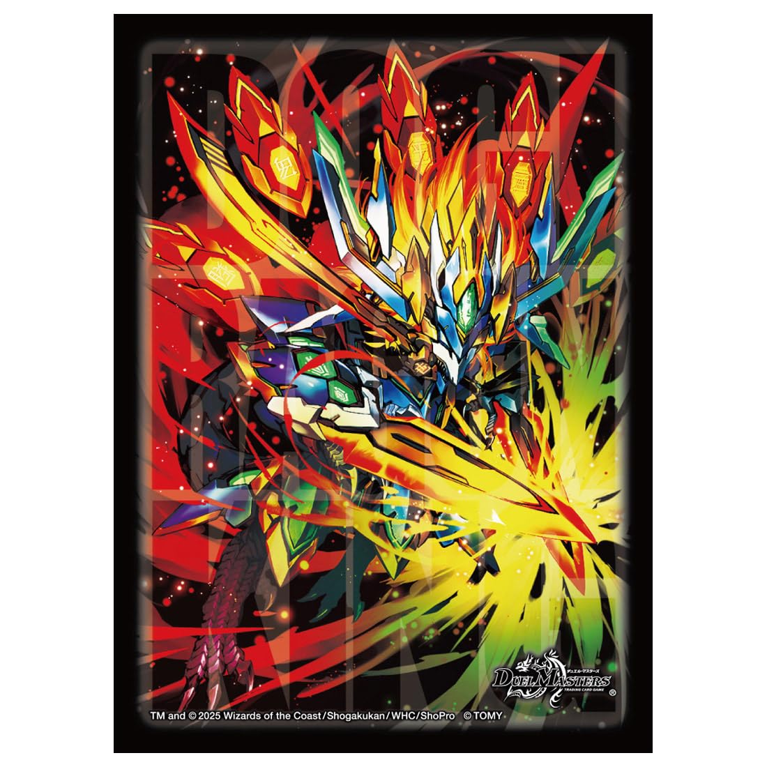 Takara Tomy Duel Masters Sword Thunder Leader Dogiragon Royalty Card Sleeves