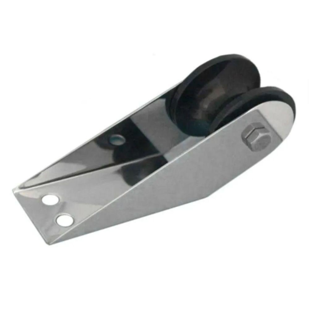 Rubber Wheel Boat Bow Roller Stainless Steel 316 Bow Roller Roller Bracket  Stamping Boat