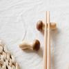 Daily Zakka Grocery Ancient Wood Mushroom Chopsticks Wooden Cute Chopsticks Mushroom Crafts Or Parts 3.9 * 2.1cm