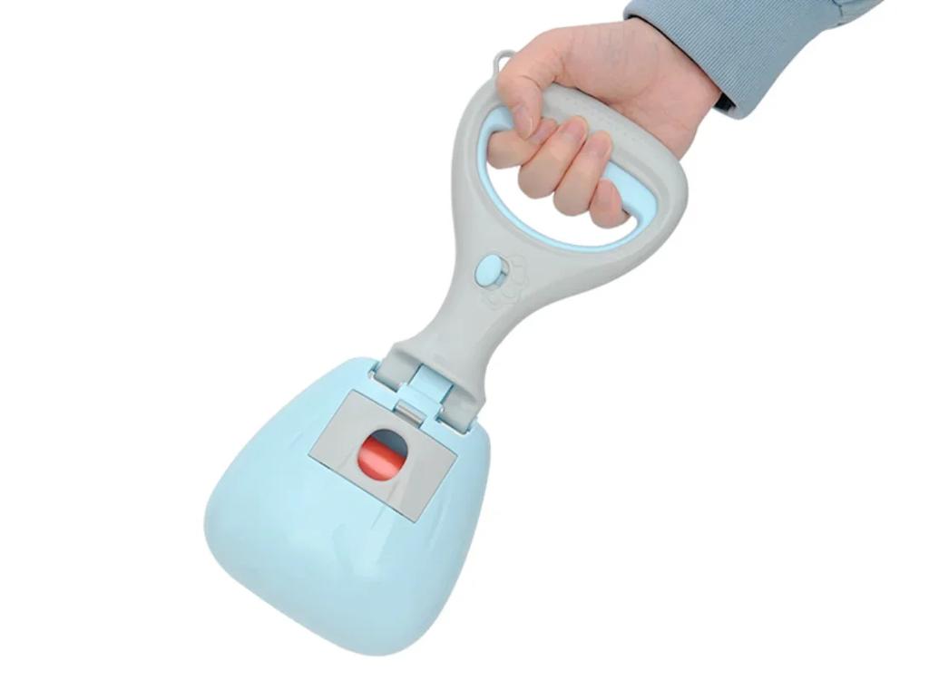 Dog Pooper Scooper Dog Cat Waste Picker Jaw Poop Scoop Pick Portable Pet Poop Pickup Clip Waste Cleaning Tools