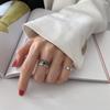 S925 Pure Stylish Silver Heart Ring For Women Retro Design Perfect For Special Occasions