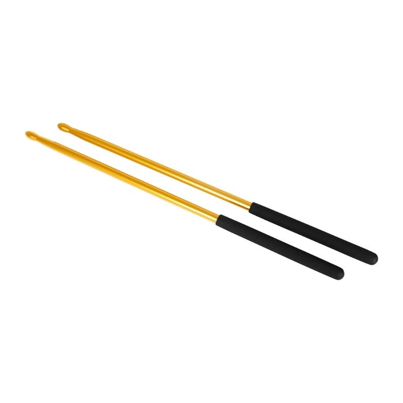 Practical Aluminum Drumsticks 5A Nonslip Drumsticks Musician Drumsticks for Enhancing Grip and Control During Play