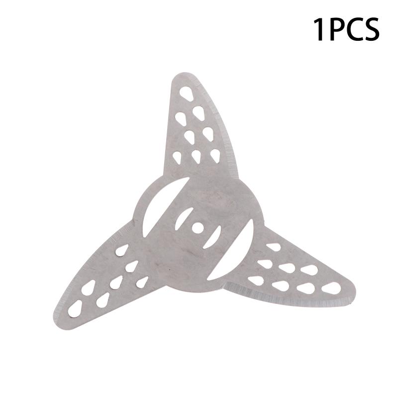 

1/3/5 шт. Металлические лезвия для триммера/кустореза 130 мм для электрической газонокосилки, запчасти для газонокосилки, аксессуары для инструментов 1pc