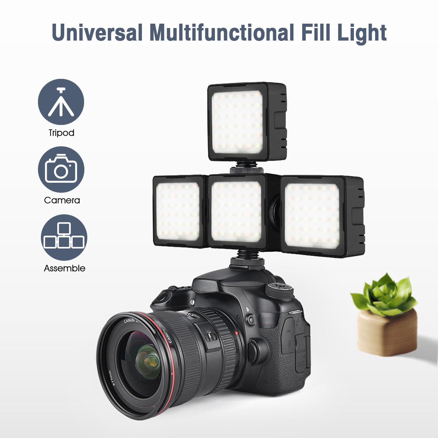 CL-36 Мини-двухцветный светодиодный светильник для видеосъемки 2800–8500K с регулируемой — фото 9