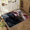 God Game War of Floor Mat Soft Thickened Absorbent Non-Slip Bedroom Living Room Door Mat Home Decor Flannel Rugs